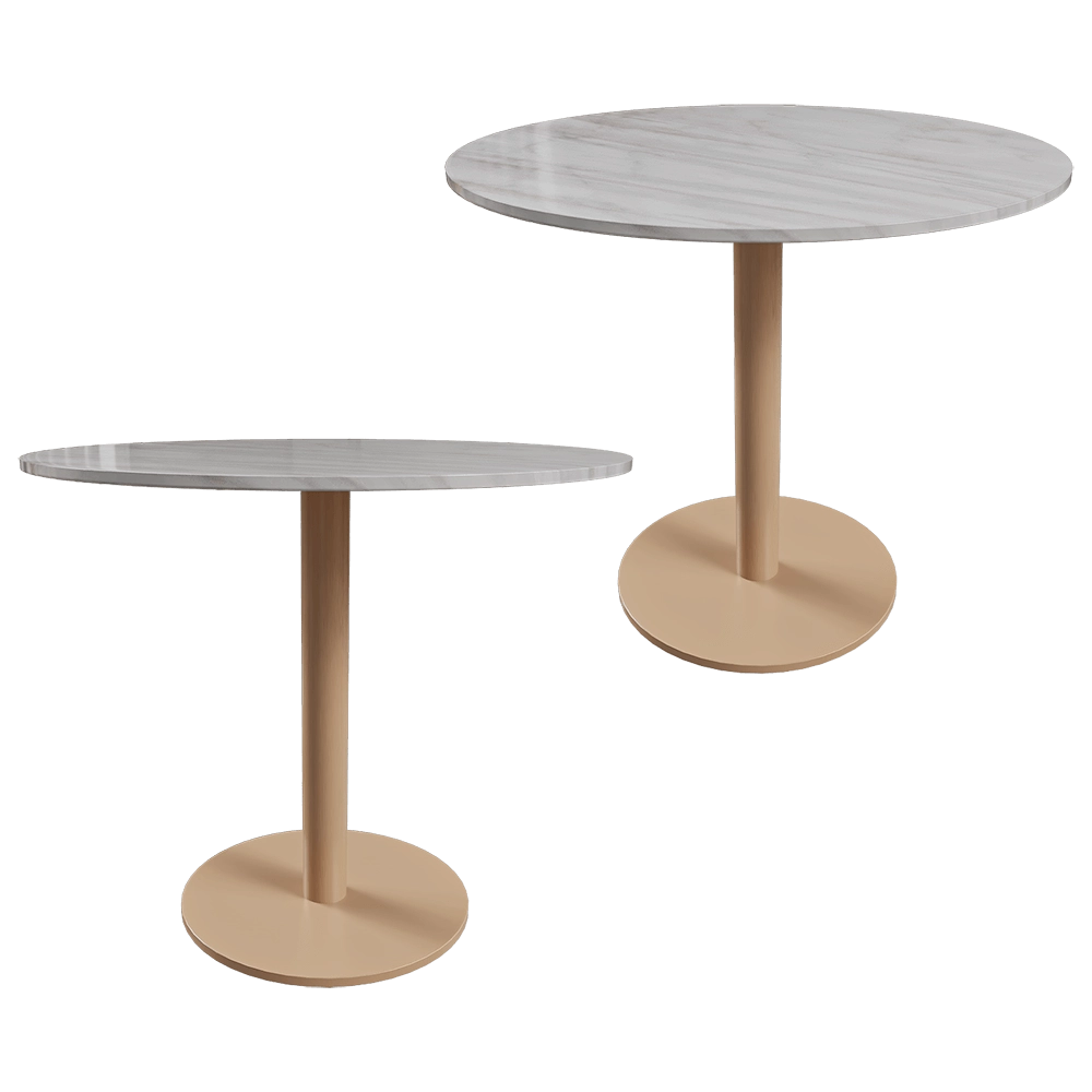 Zuiver Group   - Table Marble King 90' 3D Model