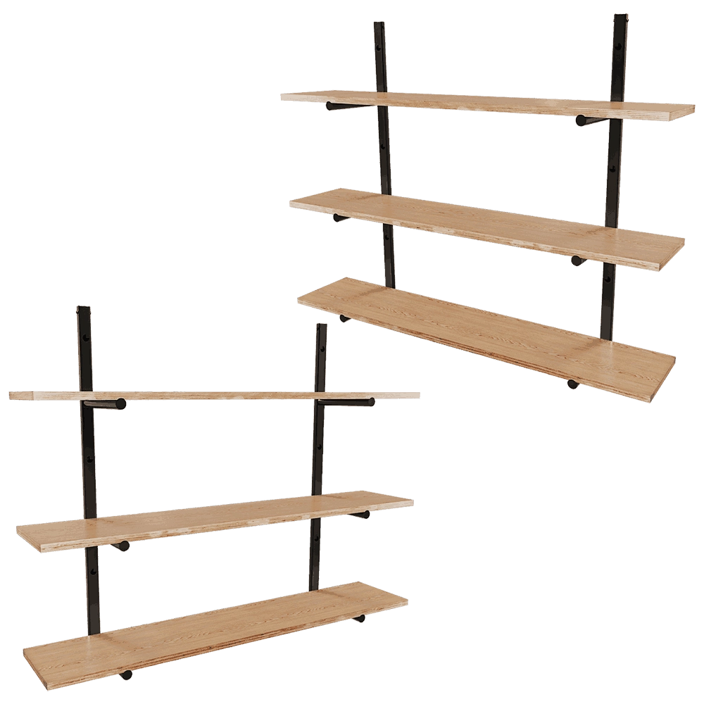 Zuiver Group   - Wall shelf Bundy 3D Model