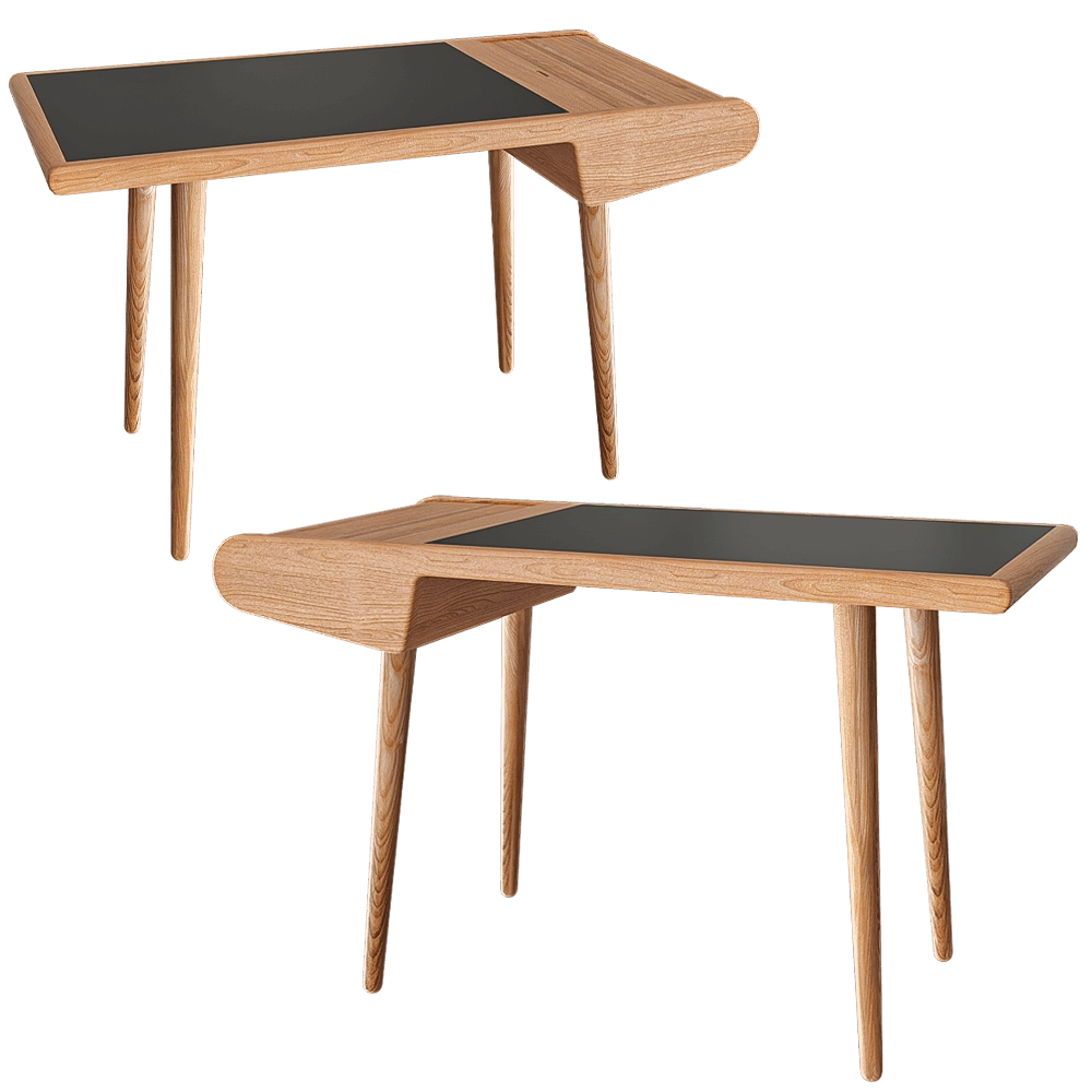 Zuiver Group   - Writing Desk Barbier 3D Model