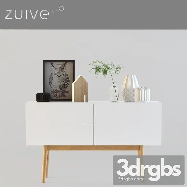 Zuiver High On Wood 3D Model Free
