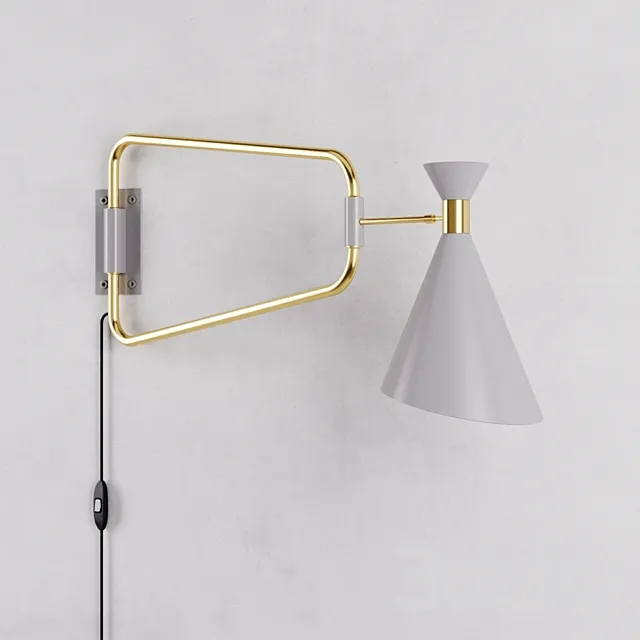 Zuiver Shady wall lamp 3D Model