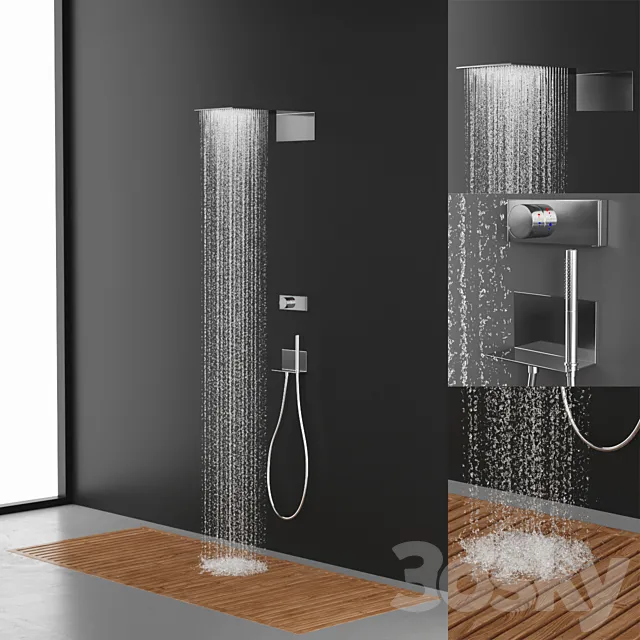 zup shower 3D Model
