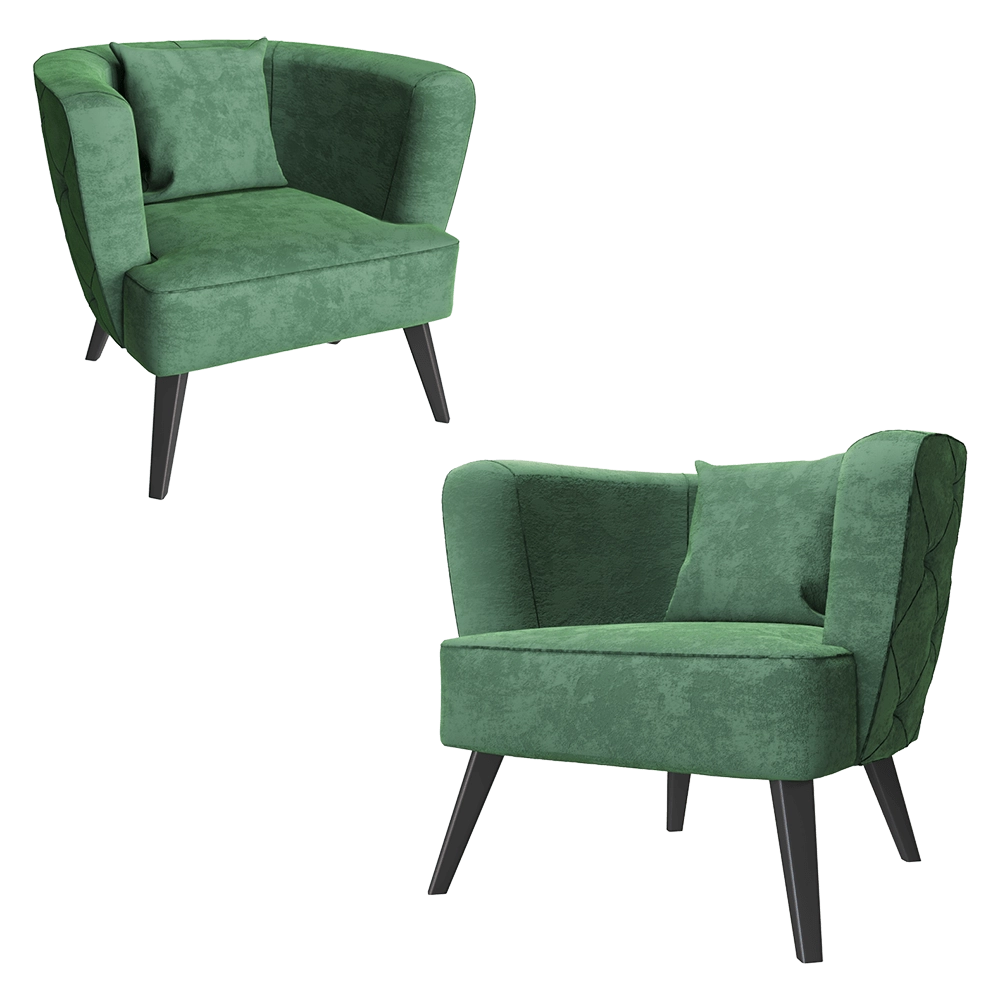 ZZOK - Armchair Milosh tendence 701093 3D Model