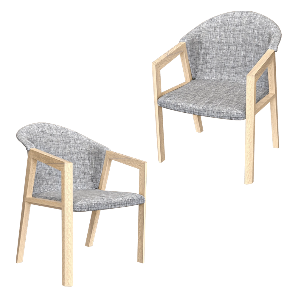 ZZOK - Chair Milosh tendence 701063 3D Model