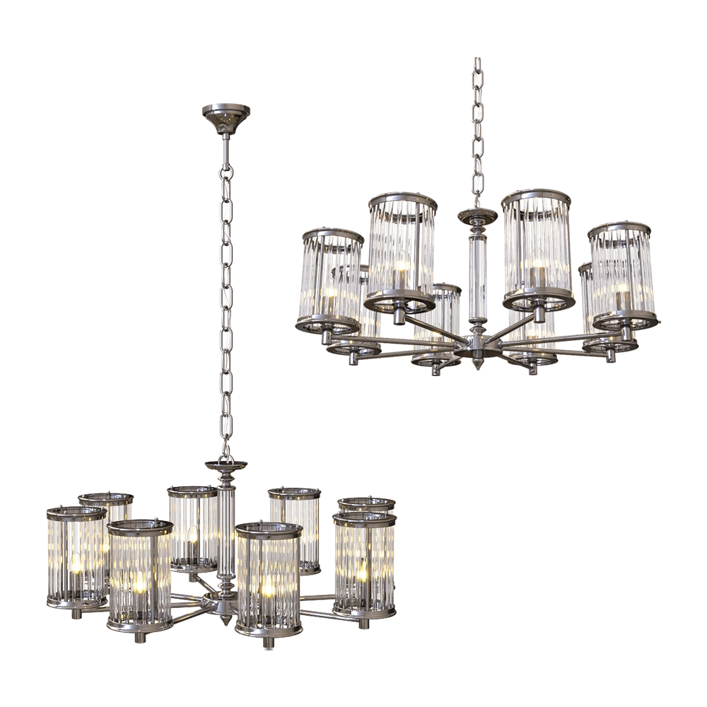 ZZOK - Chandelier Milosh tendence 0709CL-8CH 3D Model