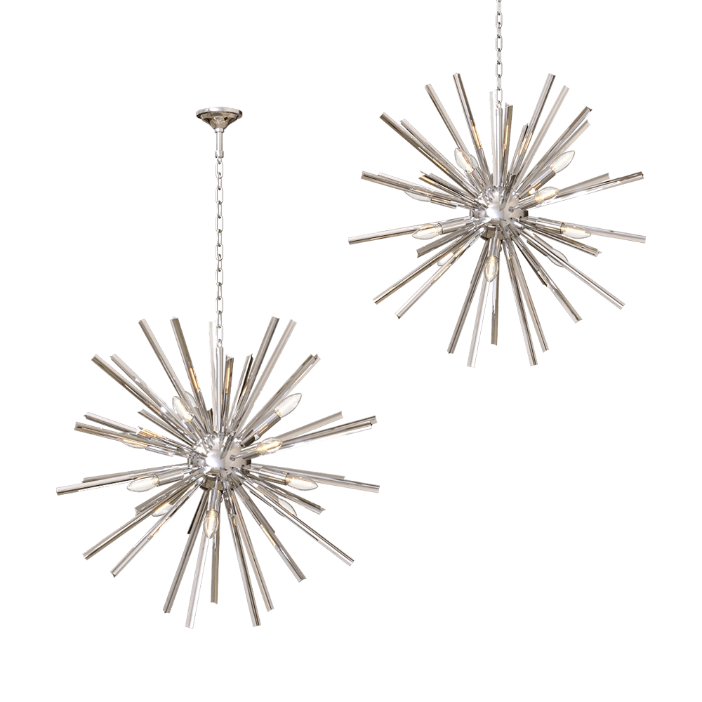 ZZOK - Chandelier Milosh tendence 0860CL-12CH 3D Model