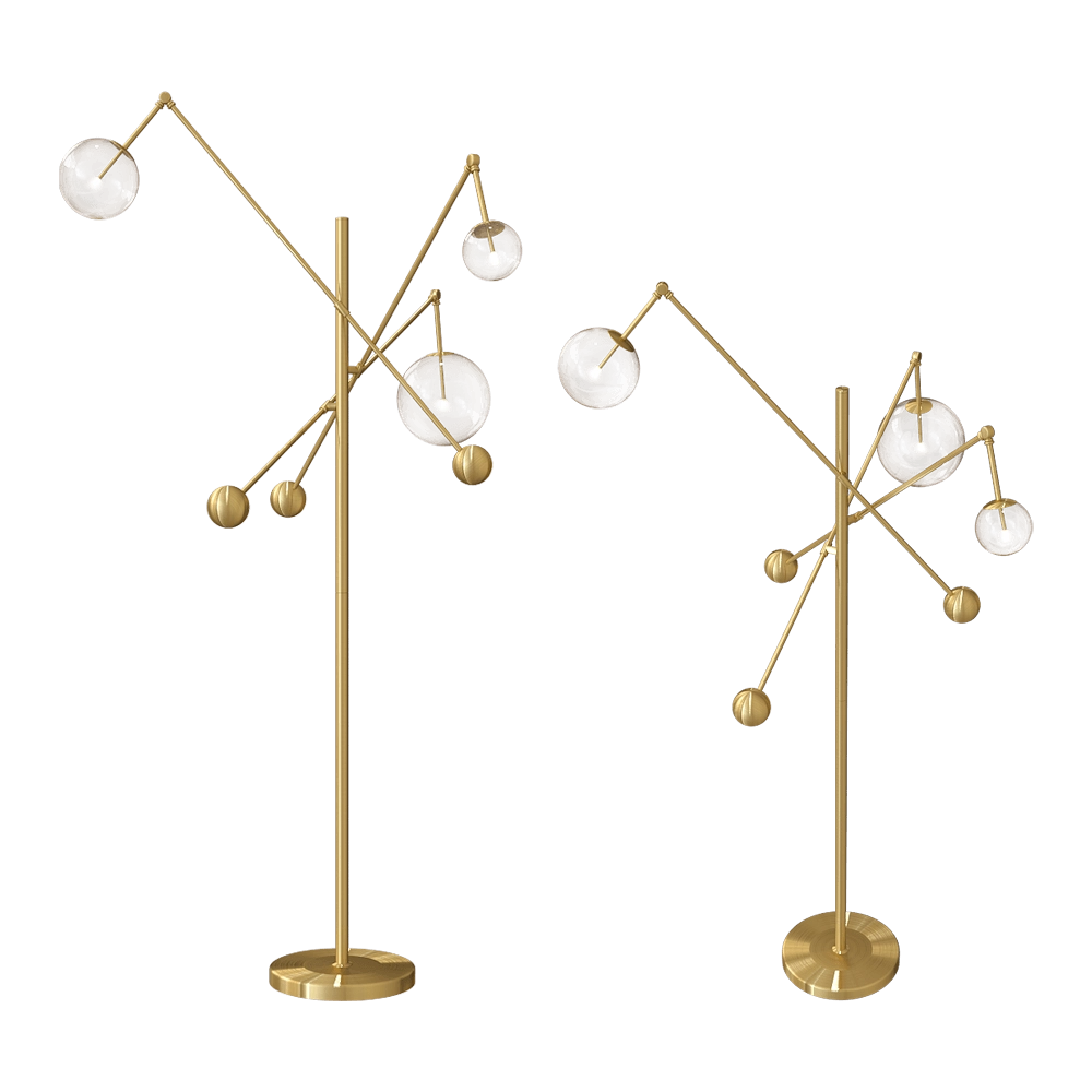 ZZOK - Floor lamp Milosh Tendence 0693FL-3AB 3D Model