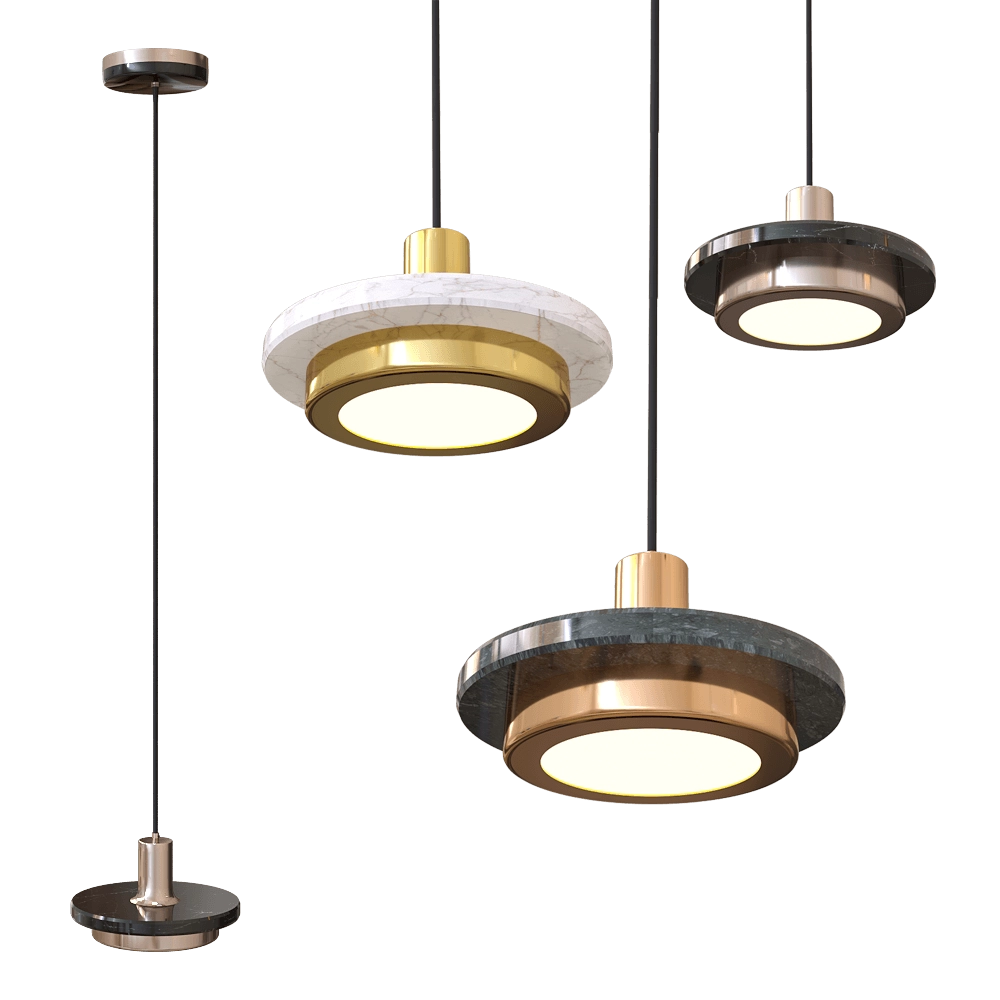 ZZOK - Pendant lamp Milosh tendence 0797PL 3D Model
