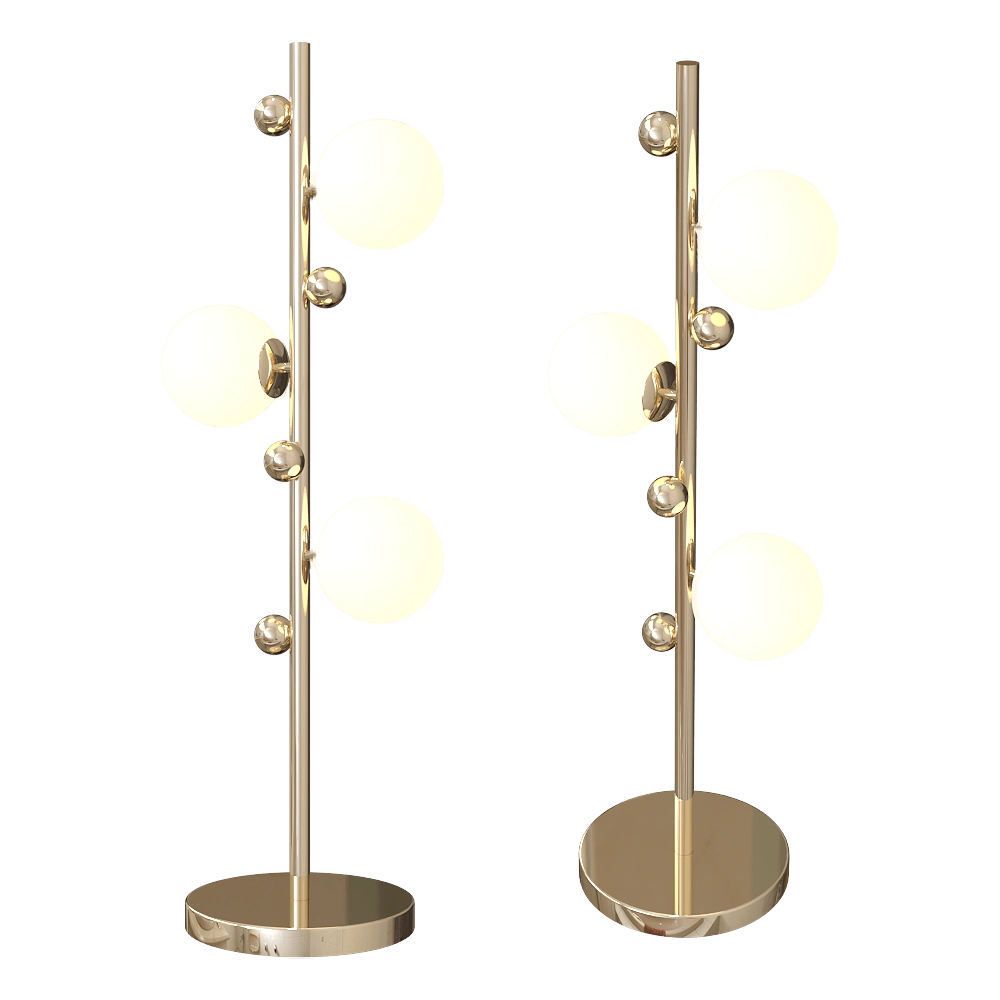ZZOK - Table lamp Milosh tendence 0699TL-3GD 3D Model