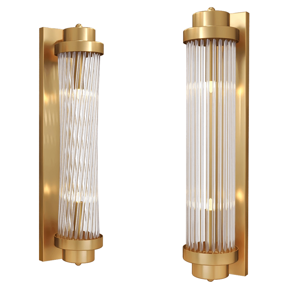 ZZOK - Wall lamp Milosh tendency 0766WL-2AB 3D Model