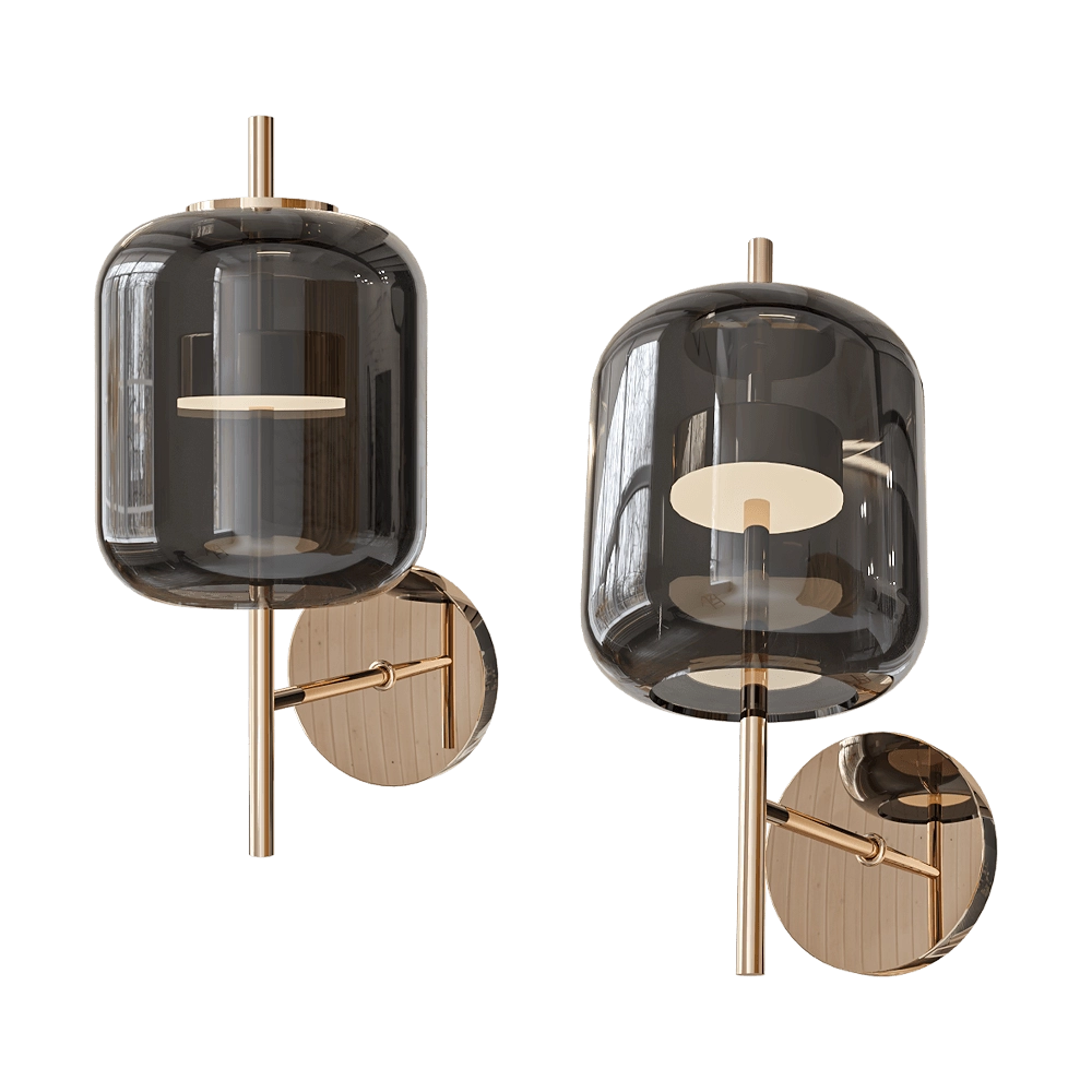 ZZOK - Wall lamp PALMA 0647WL-1GD 3D Model